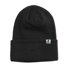 Load image into Gallery viewer, The Black Crest Beanie