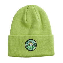 Load image into Gallery viewer, The Neon Green Crest Beanie
