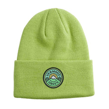 Load image into Gallery viewer, The Neon Green Crest Beanie