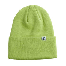 Load image into Gallery viewer, The Neon Green Crest Beanie
