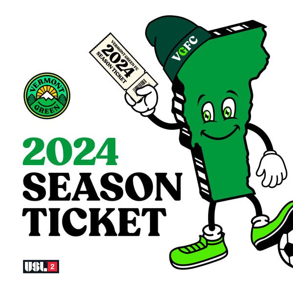 2025 Season Tickets Vermont Green FC