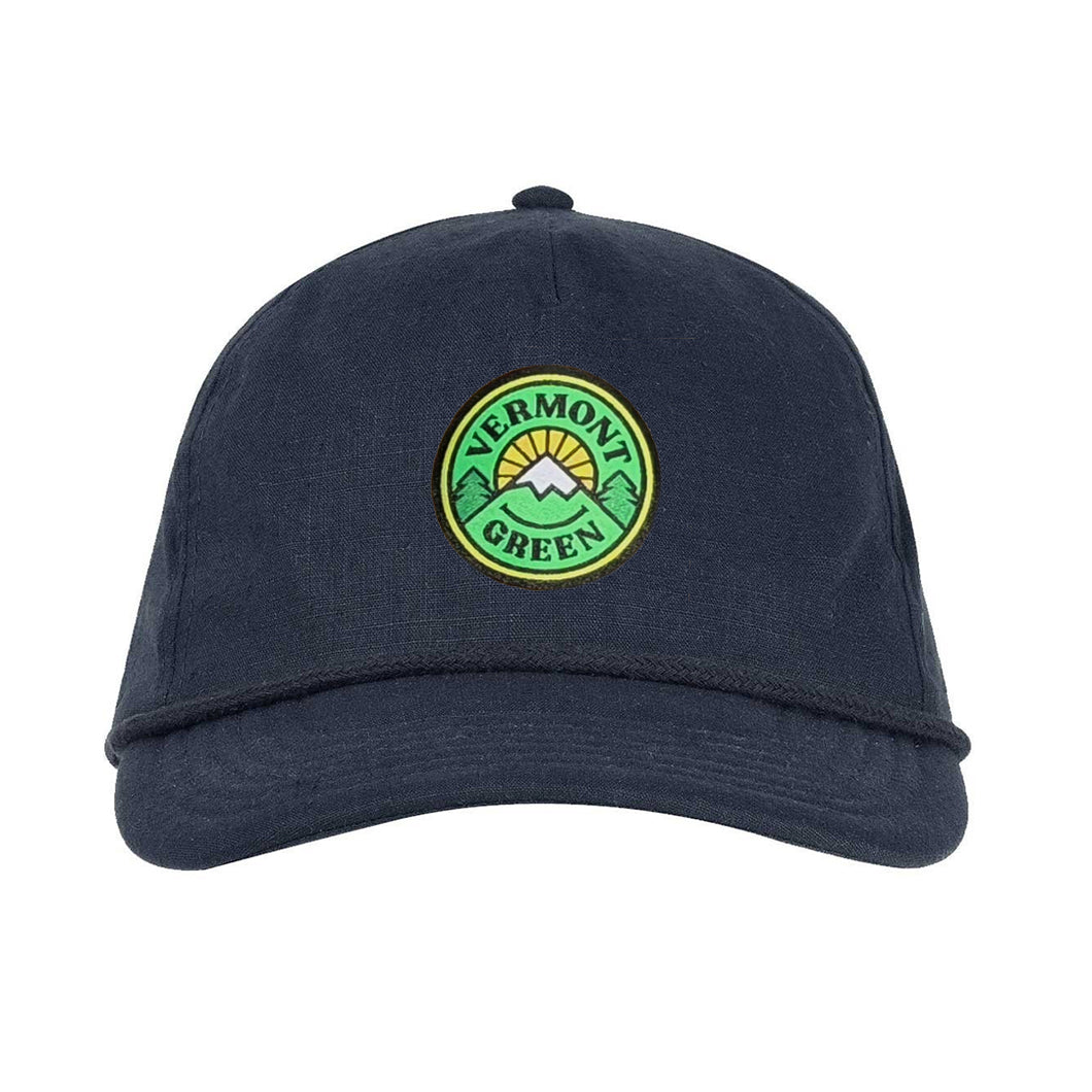 The Blue Hemp Crest Cap