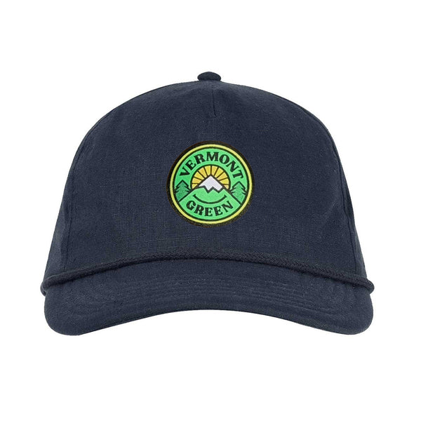 The Blue Hemp Crest Cap