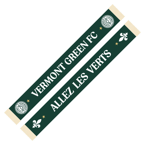 The Allez Les Verts Winter Scarf