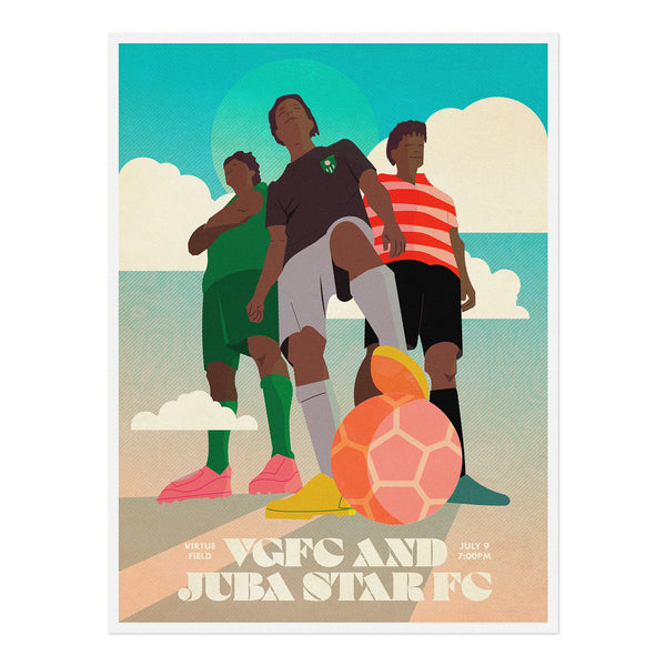 Vermont Green FC 2023 Matchday 9 Poster