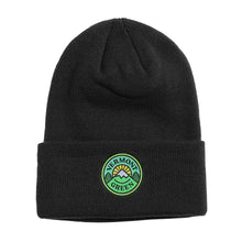 Load image into Gallery viewer, The Black Crest Beanie
